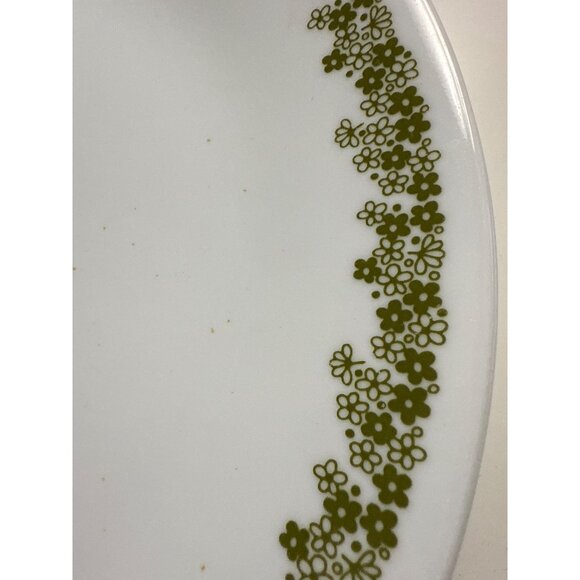 Corelle Green Crazy Daisy Dinner Plates 3-Piece Set - Picture 4 of 5